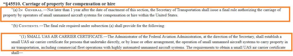 The 2018 FAA Reauthorization Act's Potential Impact on the Drone ...