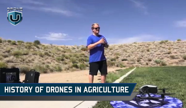 History of Drones in Agriculture